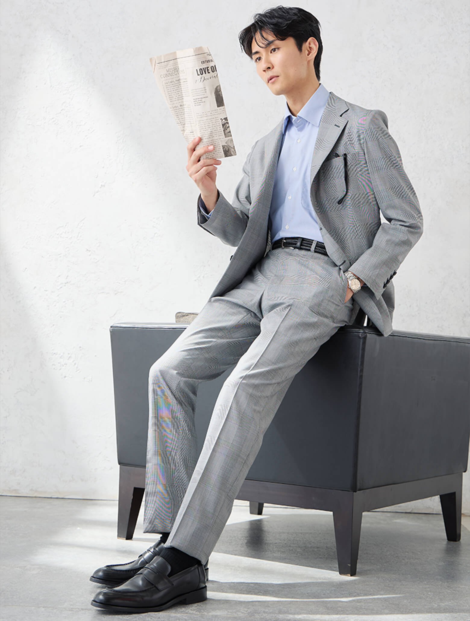 No tie × Suit