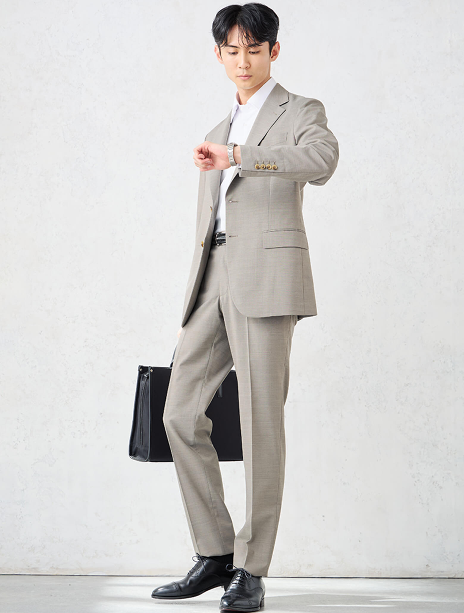 No tie × Suit