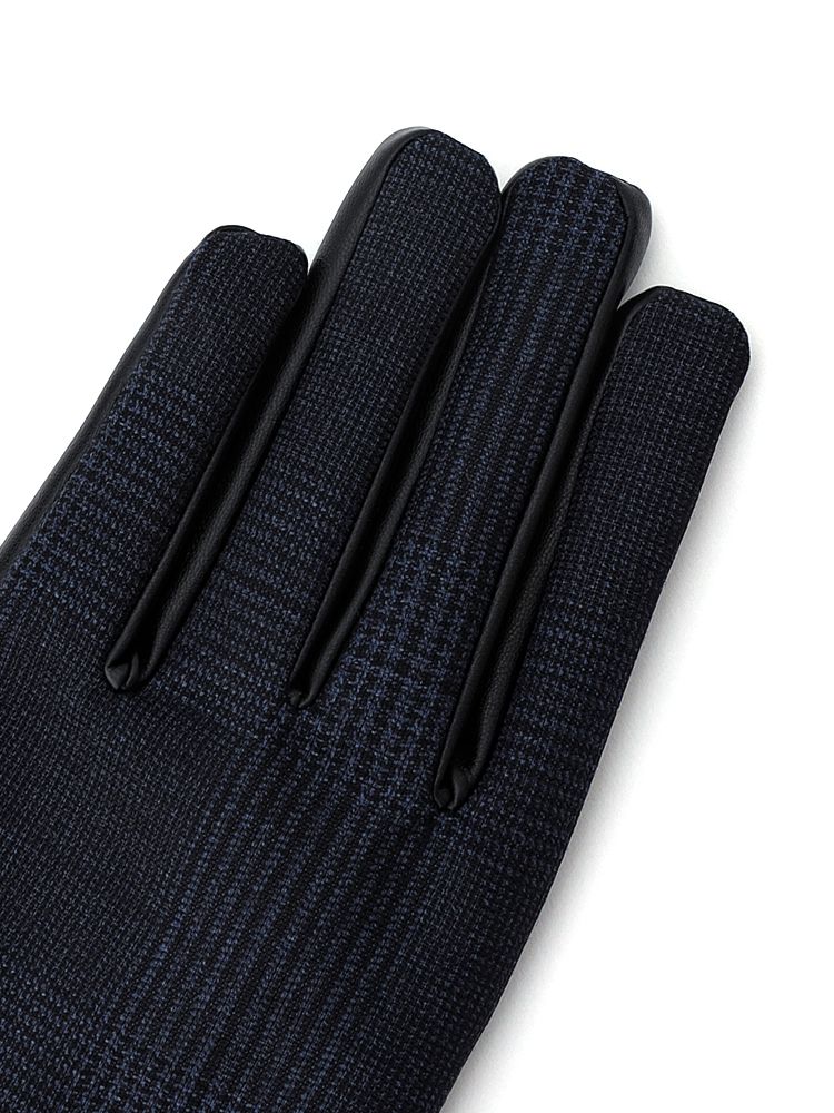 Canonico インポート生地手袋 ネイビー