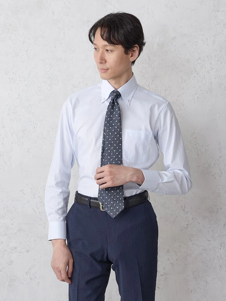  シャツ 形態安定 シャツ 長袖 シャツ クラシコモデル(ナチュラルシルエット)