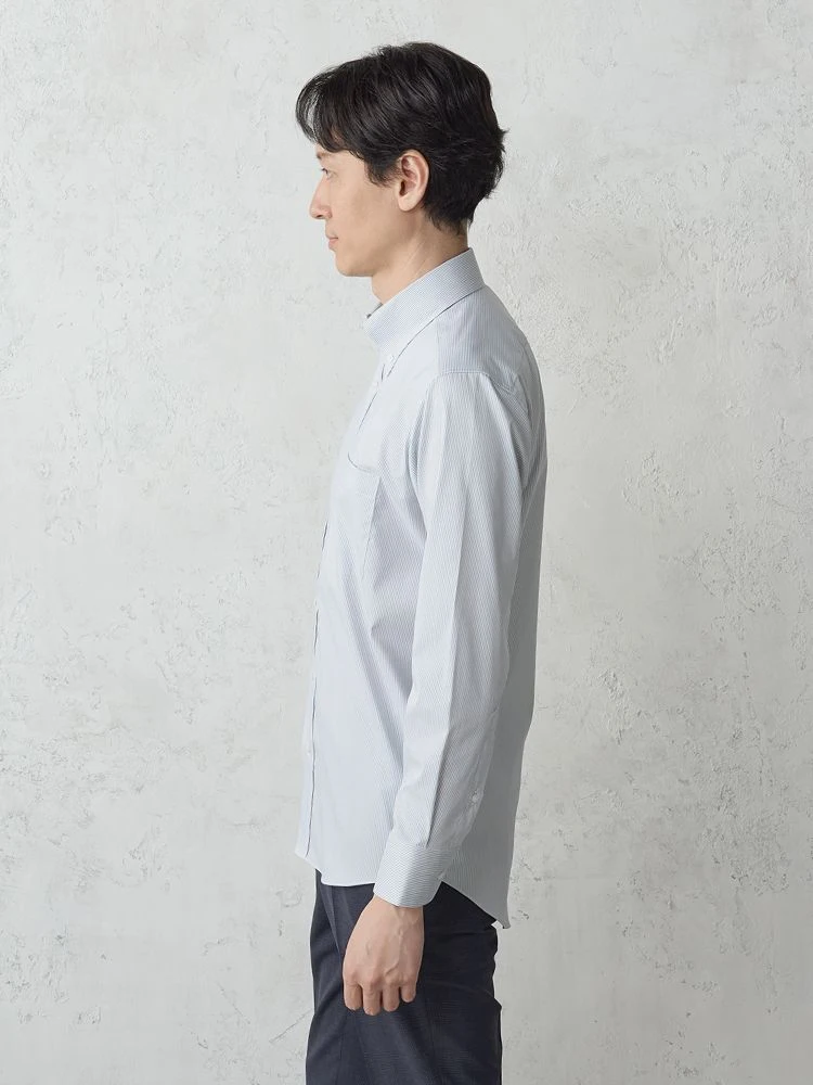  シャツ 形態安定 シャツ 長袖 シャツ クラシコモデル(ナチュラルシルエット)
