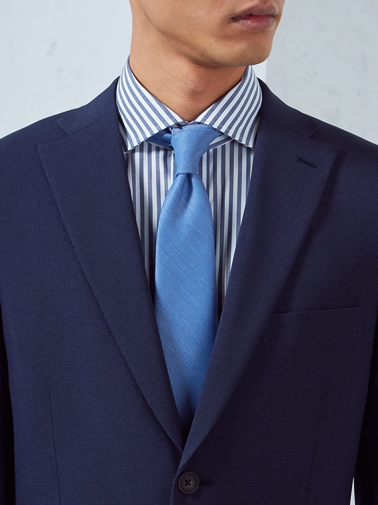 2釦スーツ クラシコ 千鳥格子