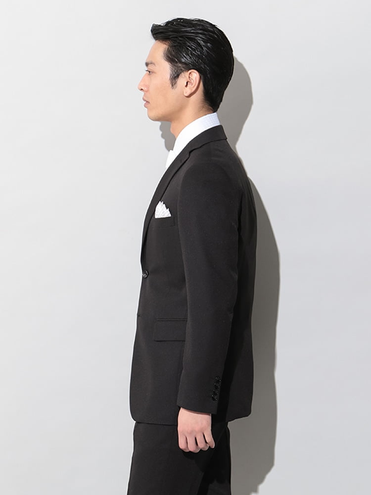 アジャスター付 パンツが洗える Web限定 2釦フォーマルスーツ