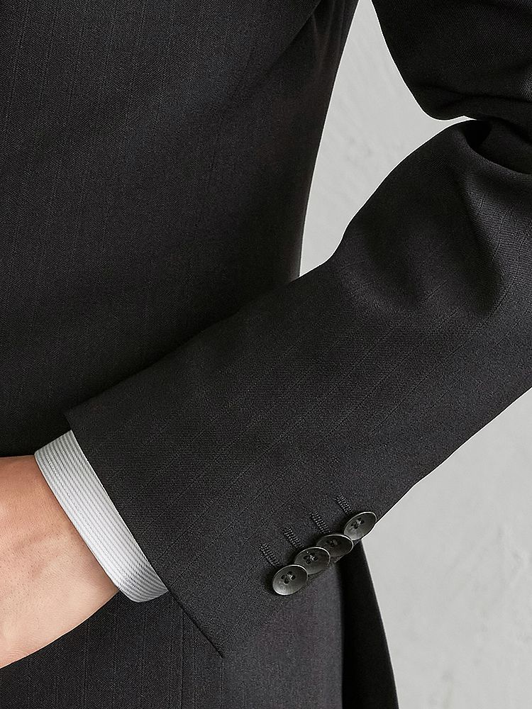  ビジネス スーツ ブラック スーツ ストライプ スーツ