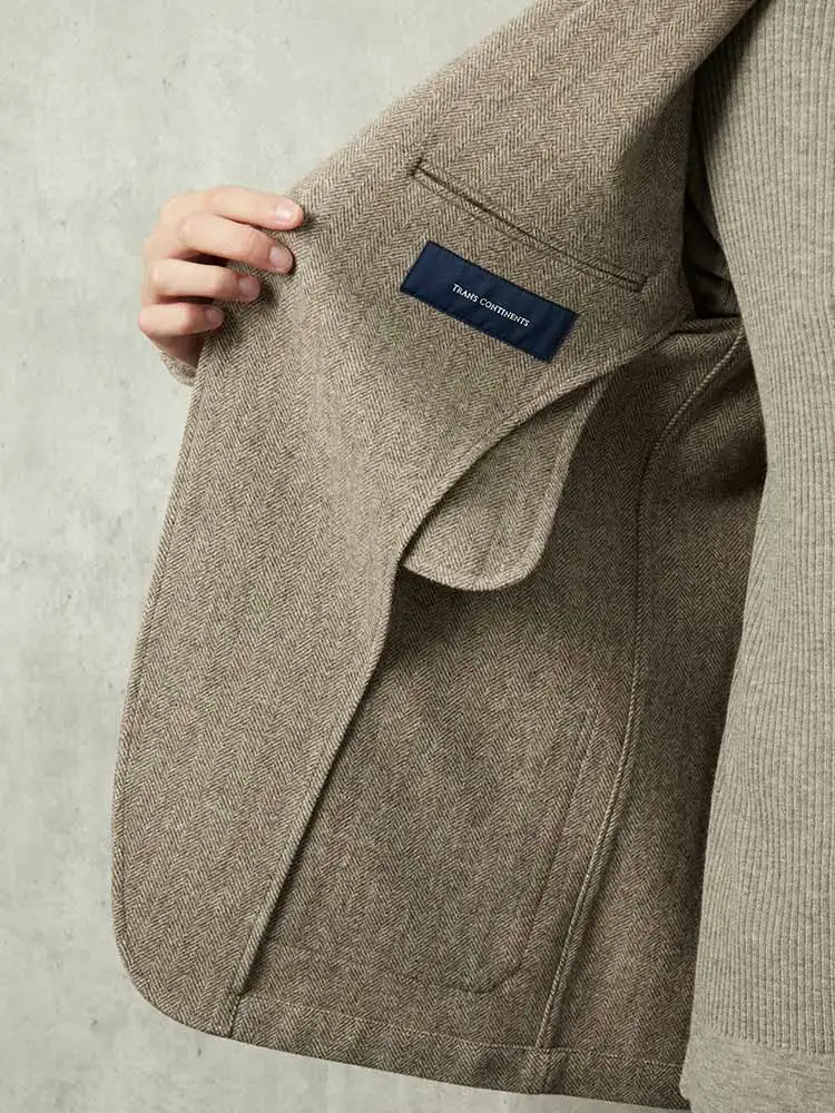 無染色ウール コートジャケット ベージュ | P.S.FA公式通販