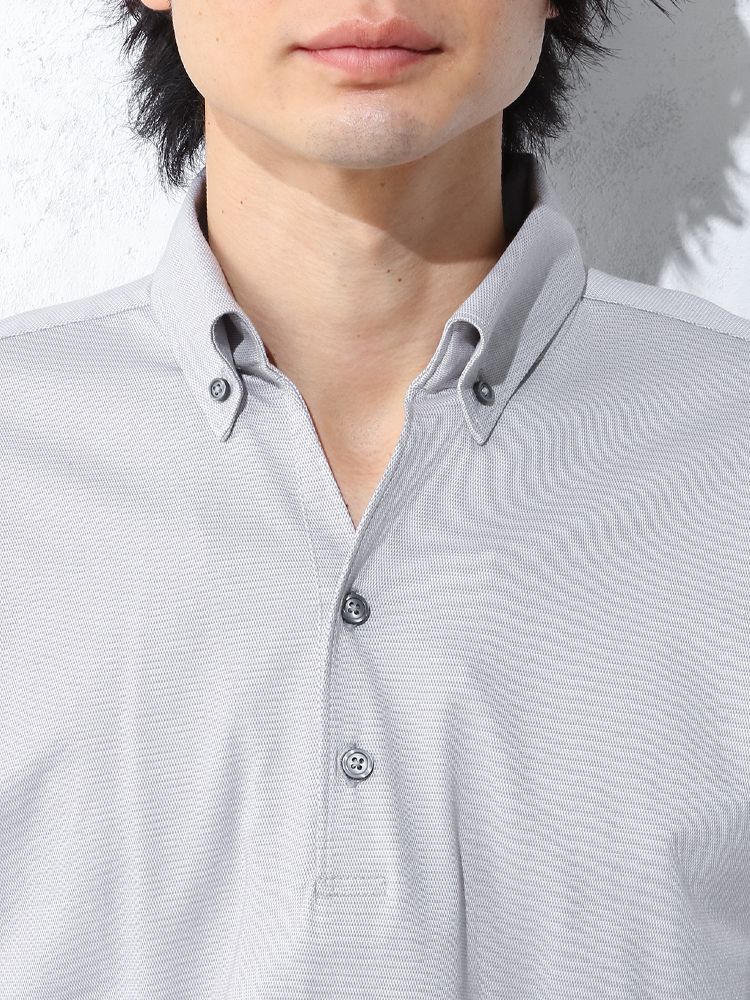  ブラック ライト 半袖 シャツ 襟付き シャツ