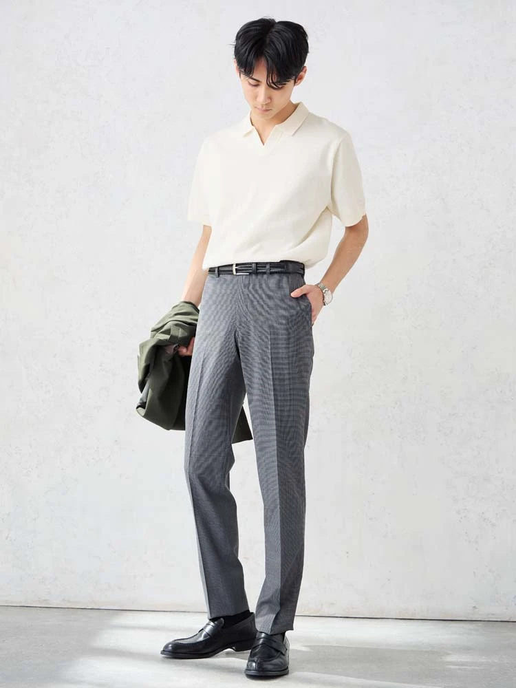  パンツ ストレッチ パンツ 洗える パンツ ネイビー