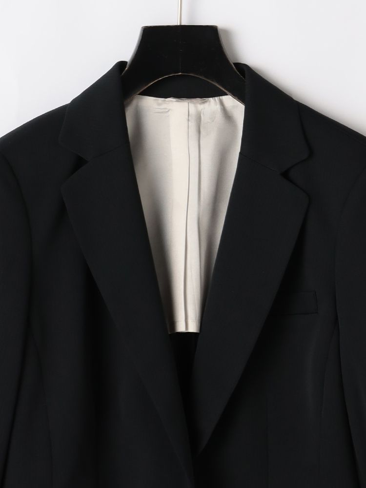  ビジネス スーツ ストレッチ パンツ ブラック スーツ