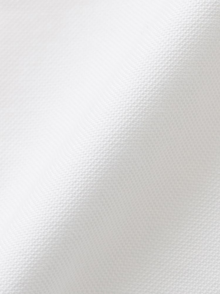  ワンポイント 刺繍 プレミアム ホワイト ボタンダウンシャツ カジュアル