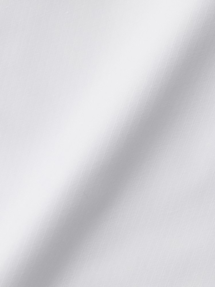  形態安定 シャツ シャツ ホワイト シャツ ワイドカラー