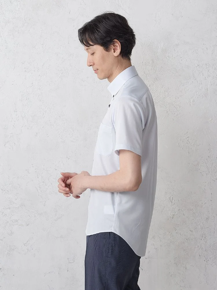  ホワイト シャツ 完全ノーアイロン アイシャツ ストレッチ シャツ