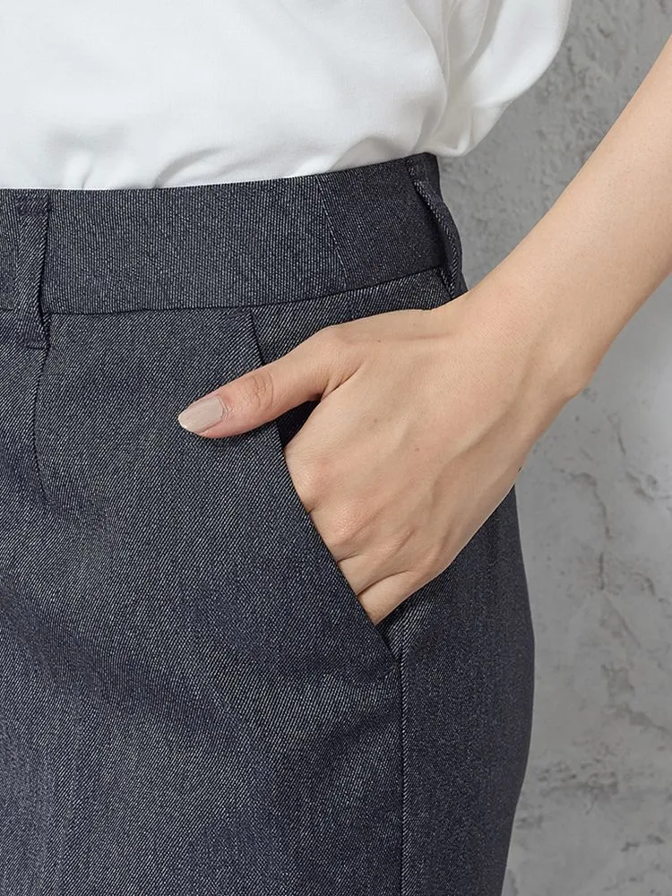  洗える セットアップ 洗える スーツ セットアップ ネイビー