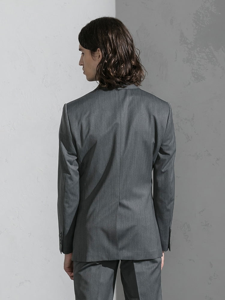 【オンライン限定商品】 【美品】パーフェクトスーツファクトリー スーツ 3点セット ブラック 黒