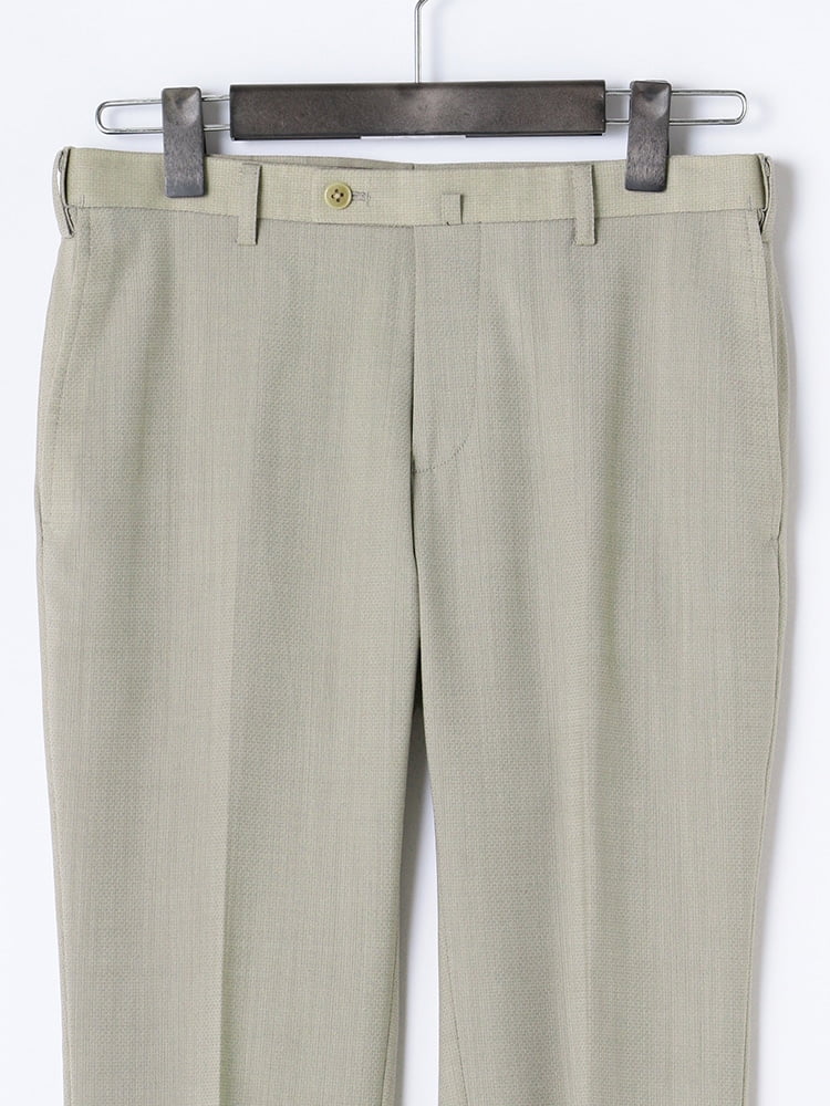  ストレッチ パンツ ストレッチ スラックス 無地 シャツ