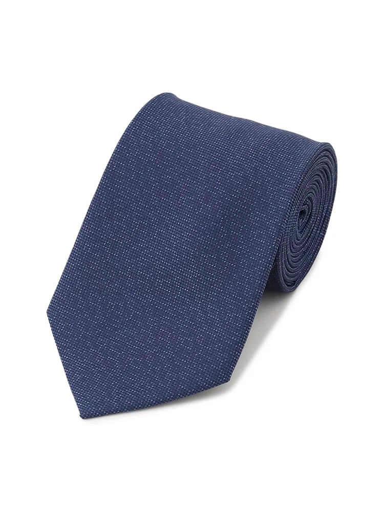 レギュラーネクタイ無地ワイン/ブラウン/ネイビー