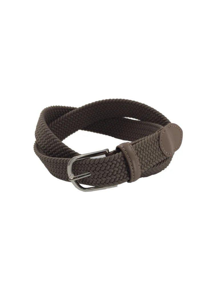 ビジネスカジュアルメッシュベルトブラック/グレー/ブラウン/ネイビー