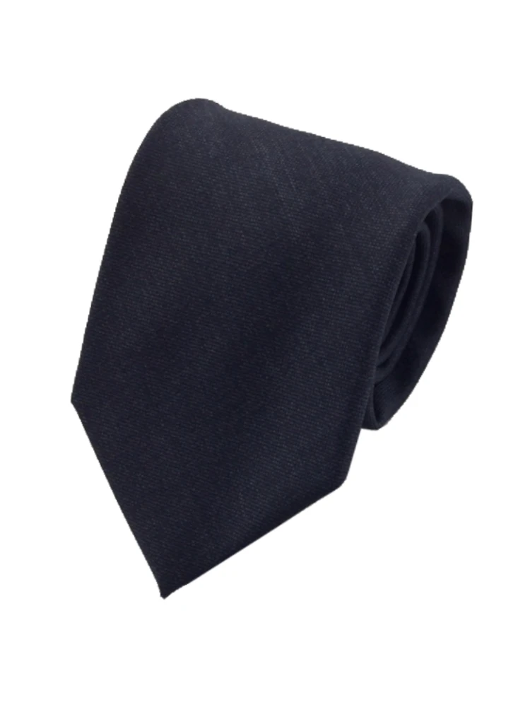 スーツ生地ネクタイ【REDA社/WOOL100％】無地グレー/ワイン/ブラウン/グリーン/ネイビー