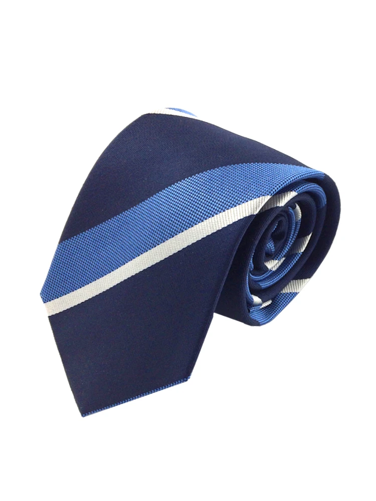 ストライプネクタイネイビー
