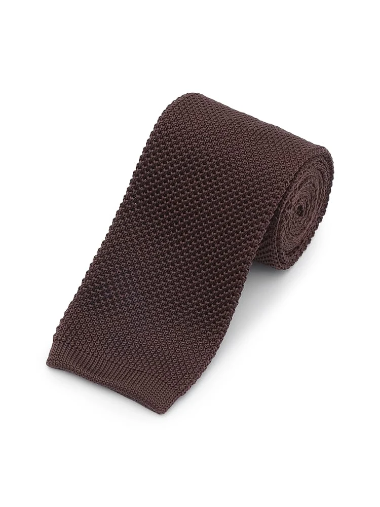 ニットタイ無地