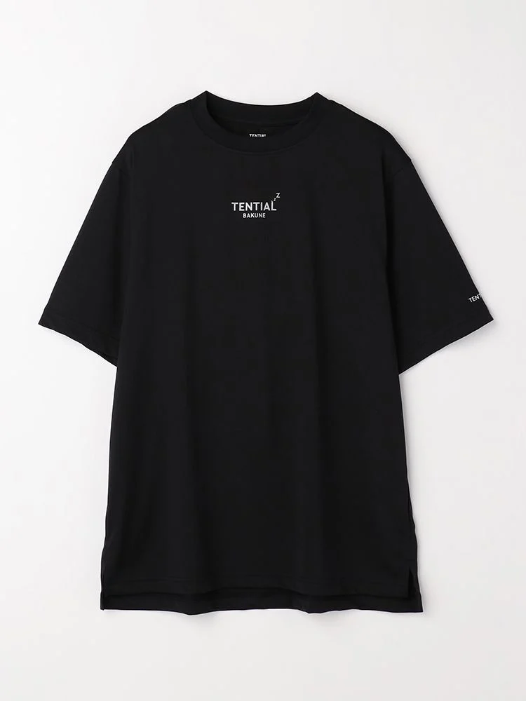 【TENTIAL】BAKUNEDryMensShortSleeveT-Shirtブラック/ネイビー