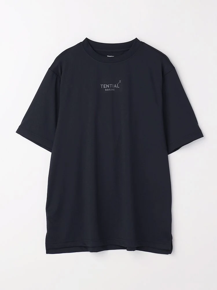 【TENTIAL】BAKUNEDryMensShortSleeveT-Shirtブラック/ネイビー