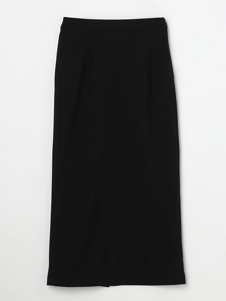 裏起毛タイトスカートグレー/ブラック