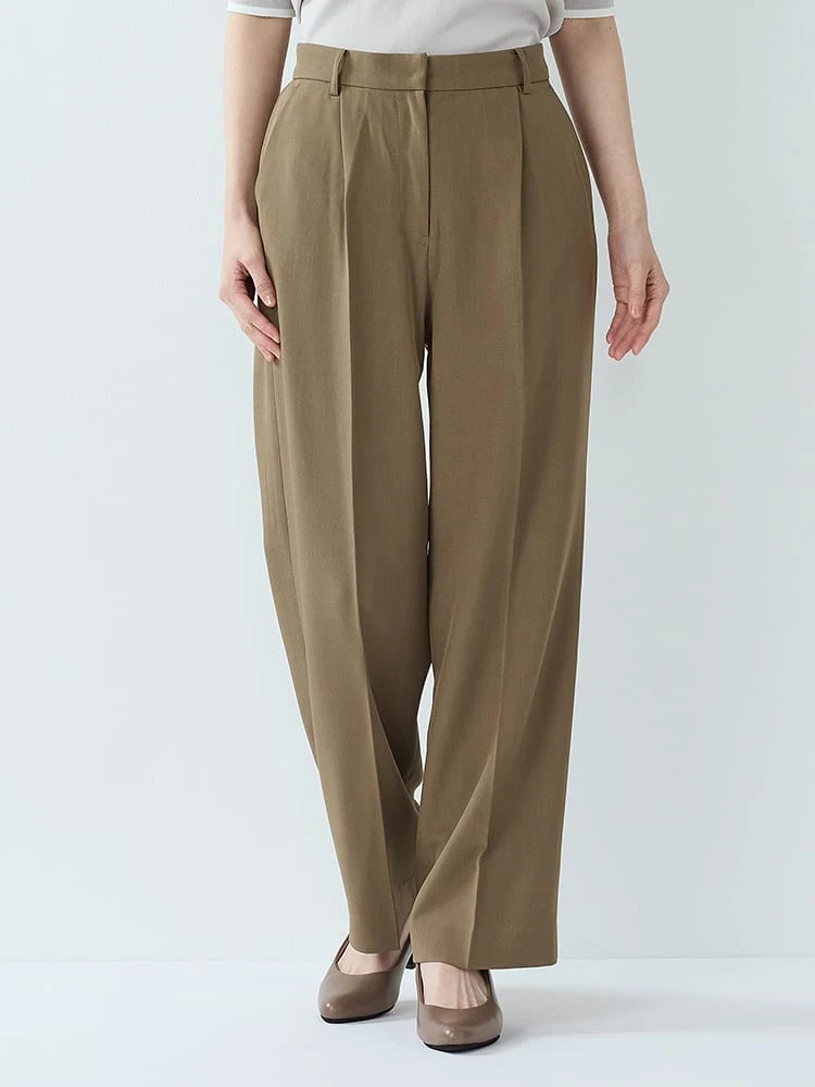 ツイルストレートパンツ