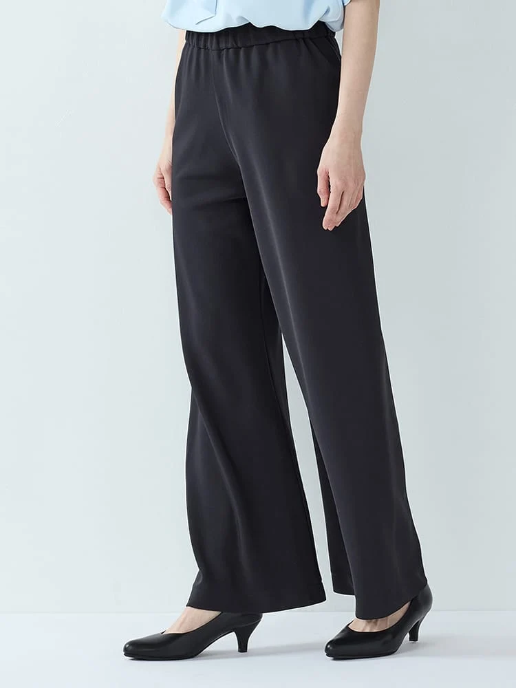 バイアスワイドパンツ