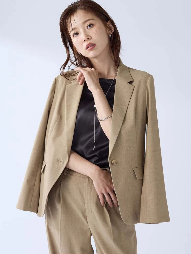 ＜ひんやり冷感＞ソフトタッチスマートジャケット＜2BUYで10％OFF／3BUYで15％OFF！＞