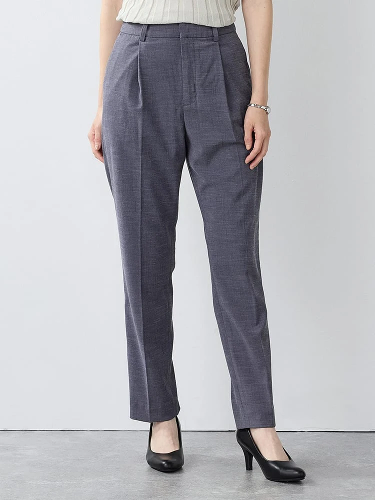 ＜ひんやり冷感＞ソフトタッチスマートテーパードパンツ＜2BUYで10％OFF／3BUYで15％OFF！＞