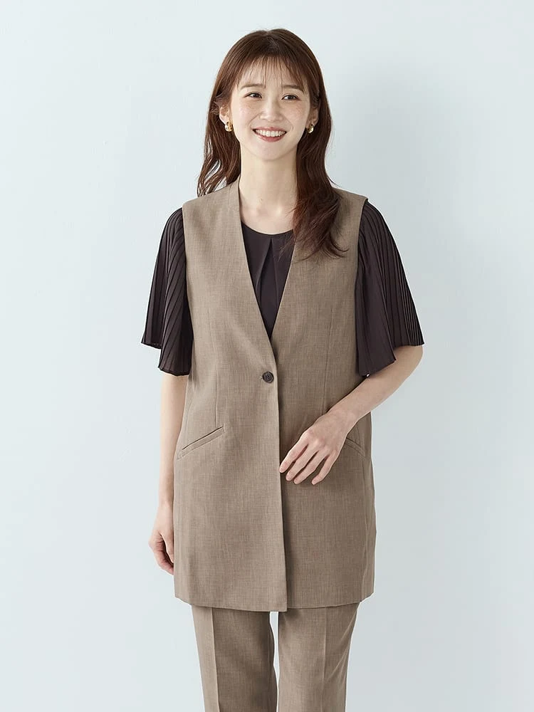 リネンライクジレ【ボーテ・セットアップ】