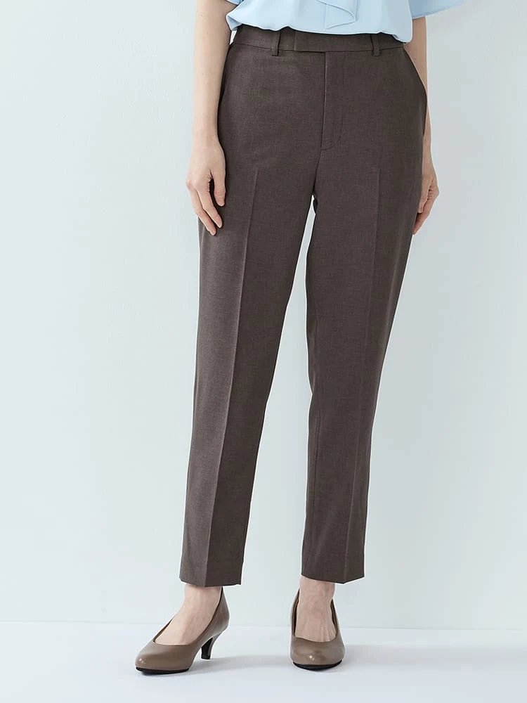 カラミメッシュテーパードパンツ