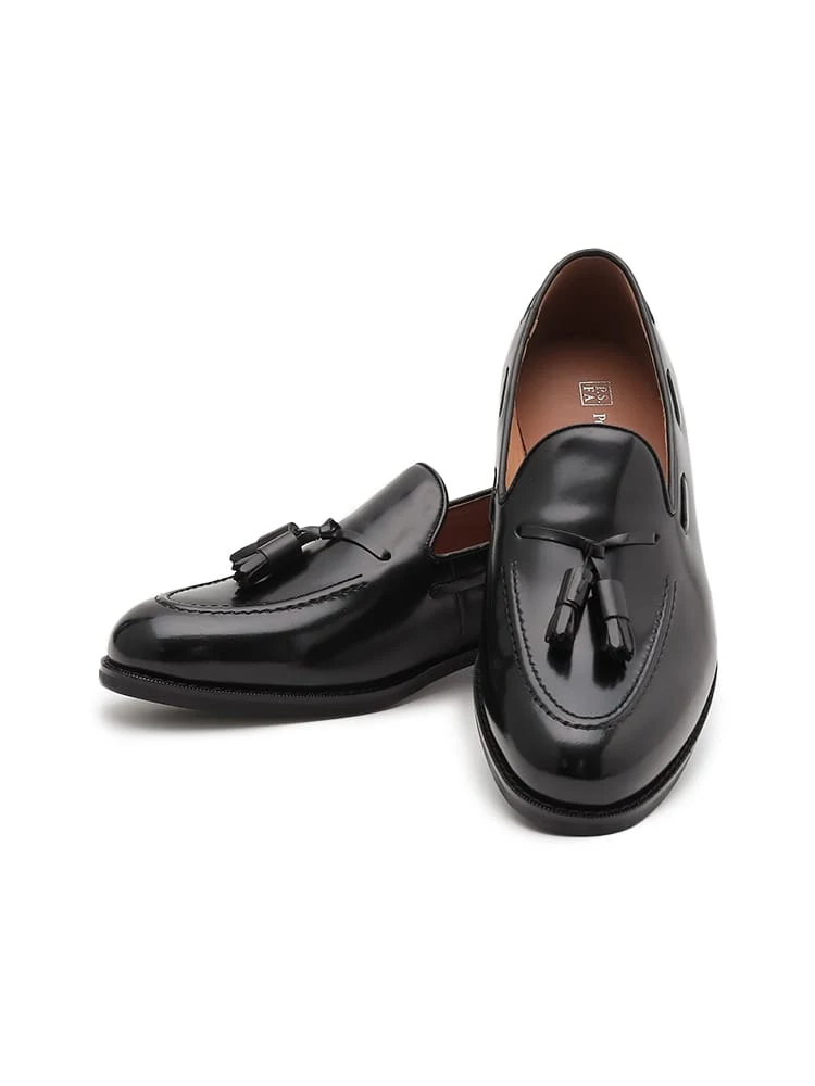 本革タッセルローファー＜国産＞