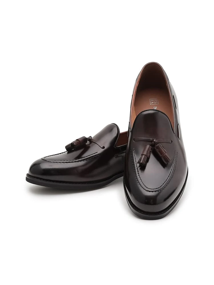 本革タッセルローファー＜国産＞