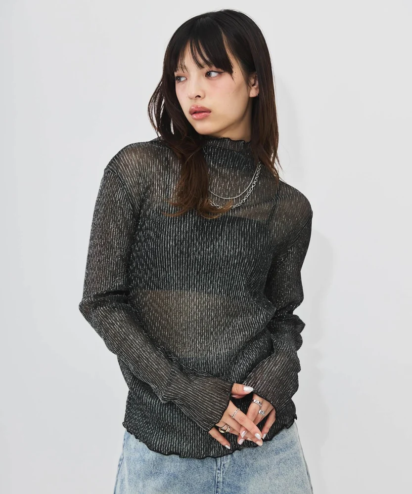 メロウラメシアートップス【DIPINCHOCOLATE】