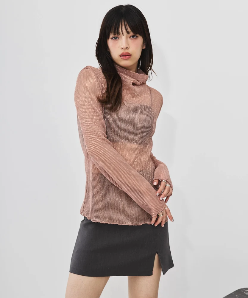 メロウラメシアートップス【DIPINCHOCOLATE】