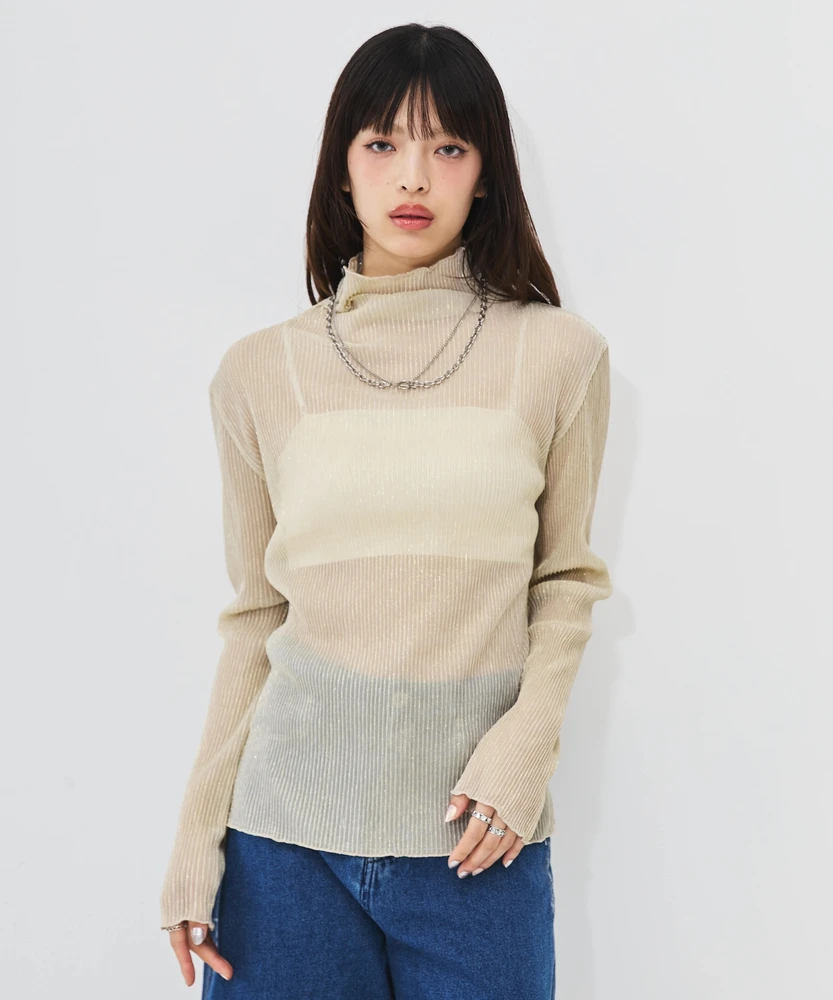 メロウラメシアートップス【DIPINCHOCOLATE】