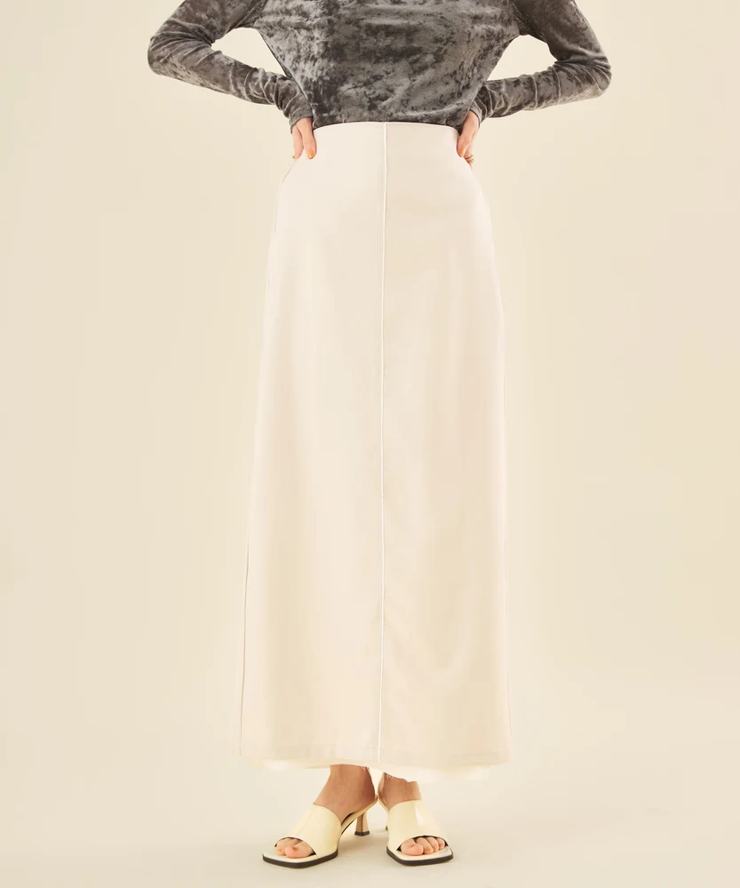 【セットアップ可！】カットオフデザインタイトスカート【Muscat（マスカット）】