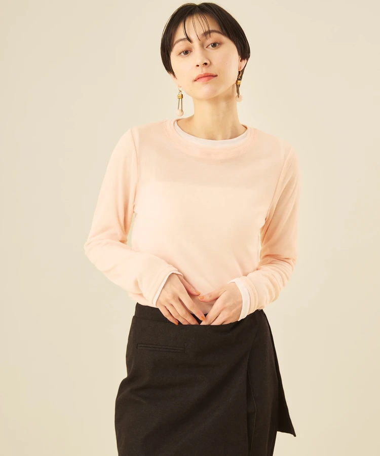 フライスシアーロングスリーブT【Muscat（マスカット）】