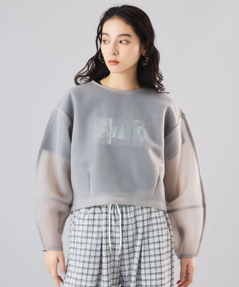 シアーダンボールプルオーバー【Muscat（マスカット）】