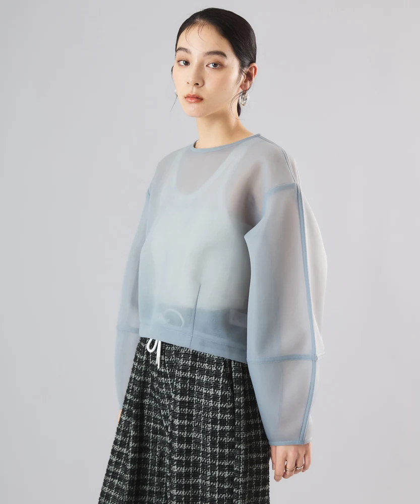 シアーダンボールプルオーバー【Muscat（マスカット）】