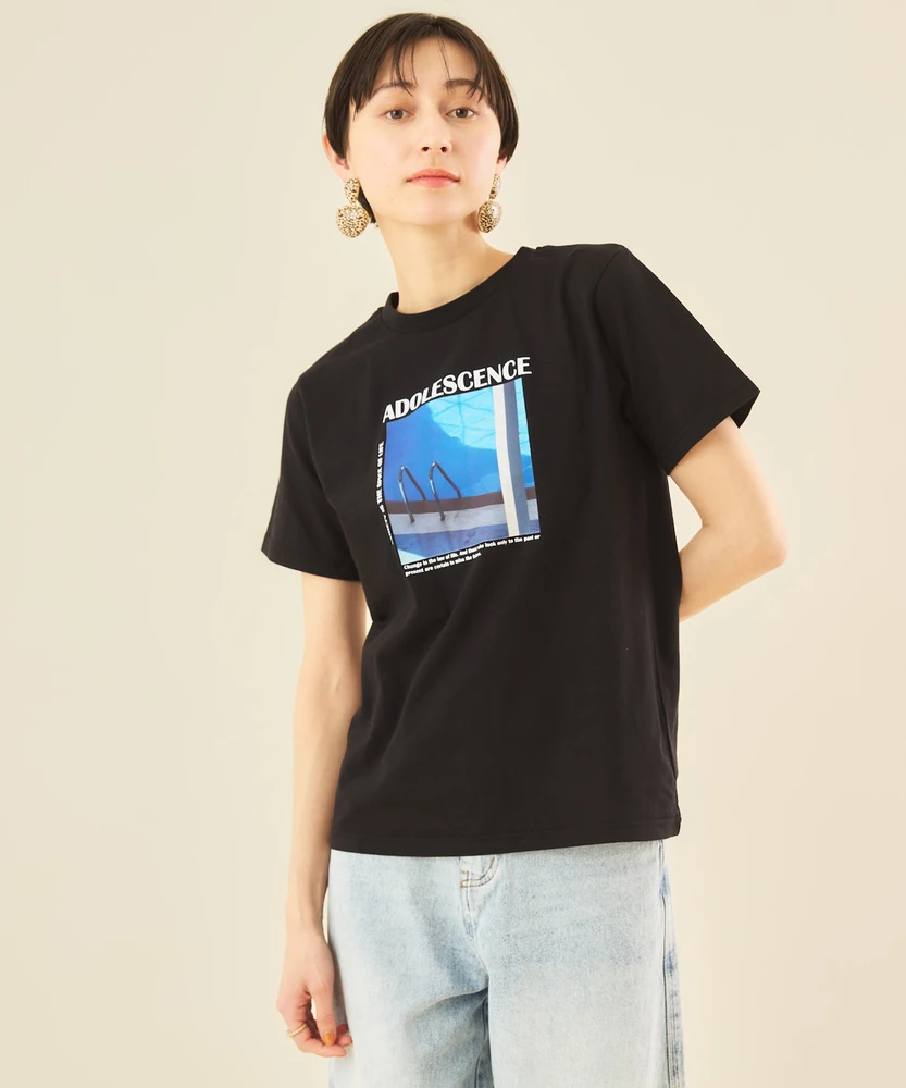 Landscapeフォトプリント半袖T【Muscat（マスカット）】