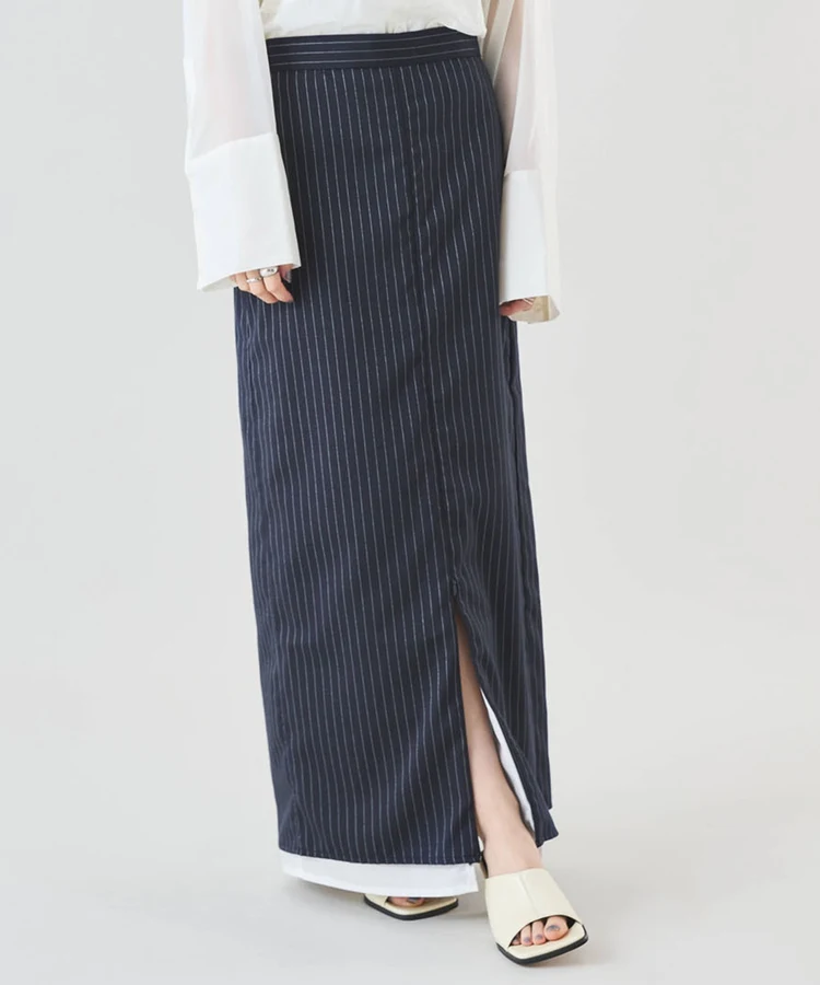 スリットファスナータイトスカート【Muscat（マスカット）】