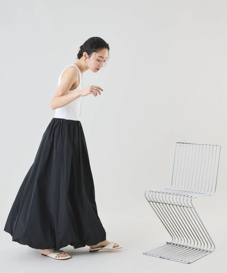 バルーンシルエットタンクワンピース【Muscat（マスカット）】