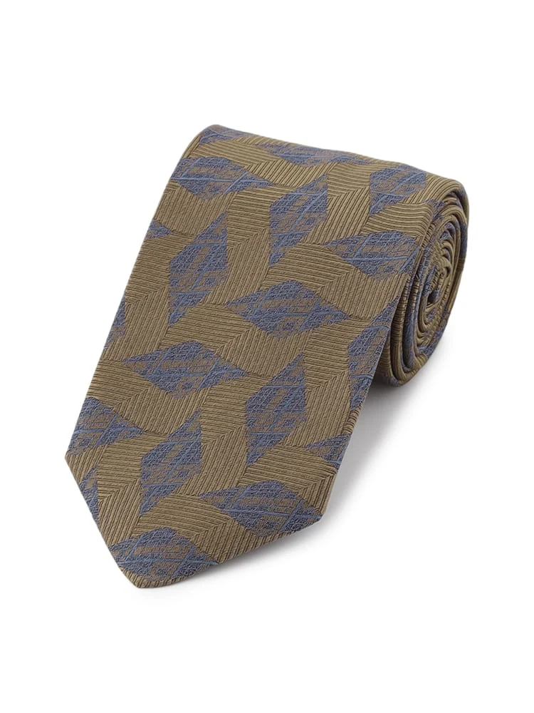 TRANSCONTINENTS日本製ネクタイイタリア生地シルク100％グレー/ベージュ/ブラウン/ネイビー