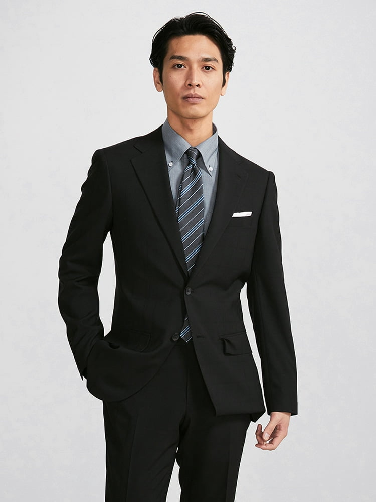 スーツ(ブラック)｜ビジネススーツ・紳士服のP.S.FAオンライン【公式通販】