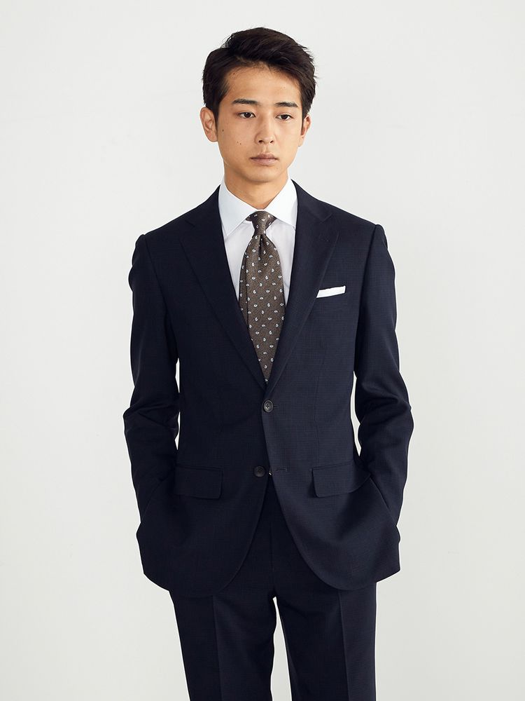 Perfect Suit FActory LL位 ストライプ スーツ PSFA - スーツ